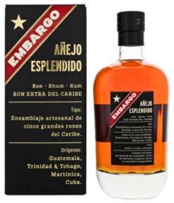 Embargo Anejo Esplendido Rum 0,7L 40%