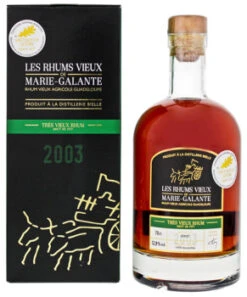 Les Rhum Vieux Marie Galante Bielle Tres Viieux 2003
