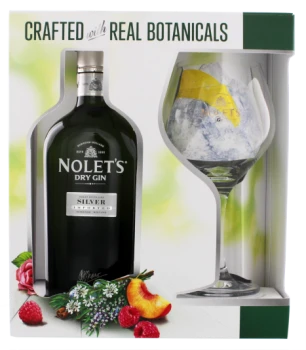 Nolets Dry Gin Silver 0,7L + Glas -GB-