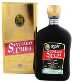 Santiago De Cuba Santiago De Cuba Extra Anejo 20 Years Old 700ml Gift Box